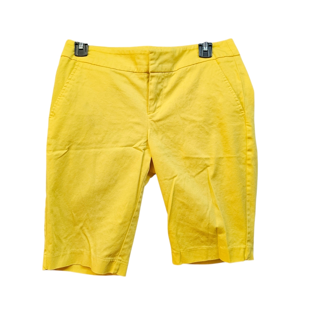 Sunny Yellow Women's Bermuda Shorts